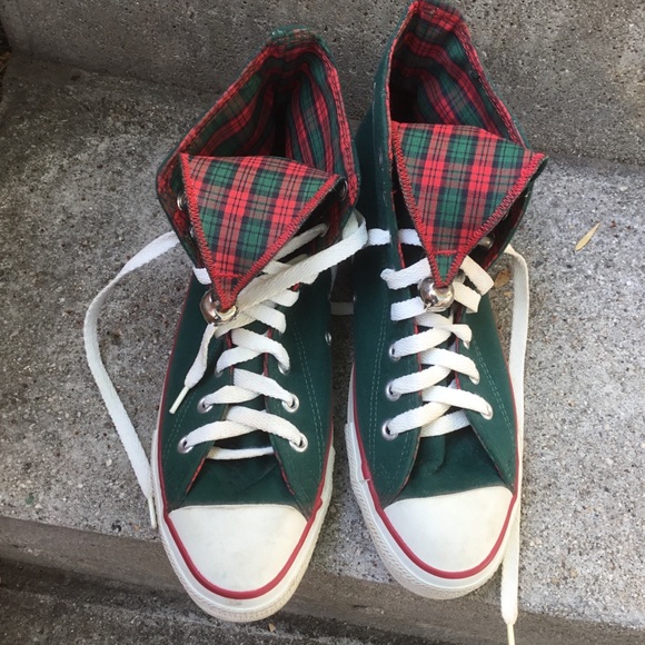 Converse Chuck Taylor All Star jingle bell high top Christmas sneakers Men’s 8 9